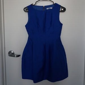 Navy Blue Mini Dress